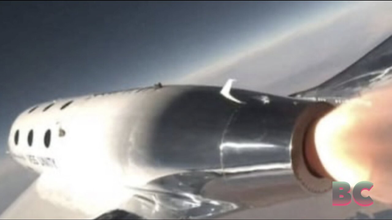 Virgin Galactic flies its first tourists to the edge of space