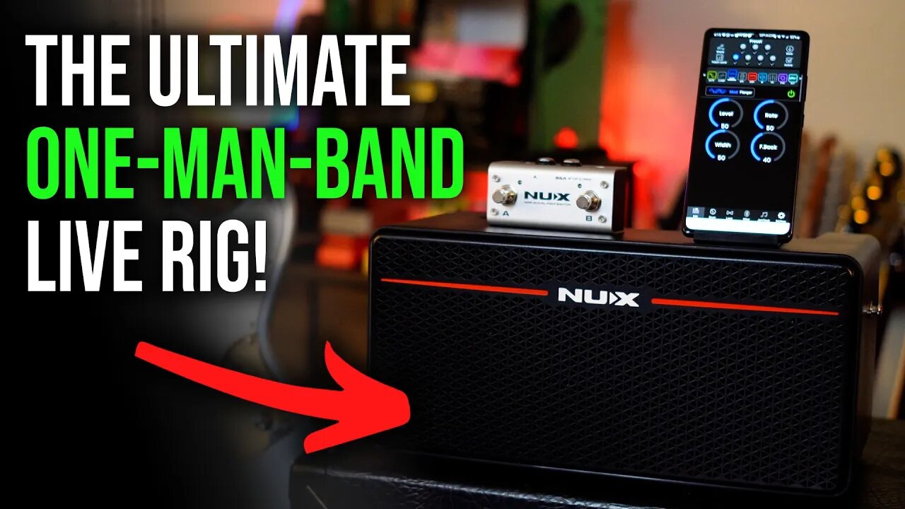 The PERFECT COFFEE SHOP AMP (wireless stereo performance rig!)