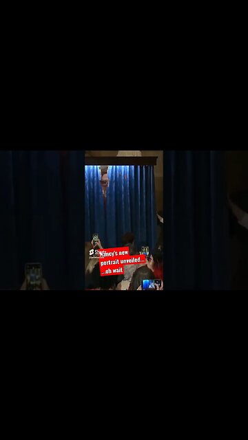 Nancy's new portrait unveiled...oh wait!