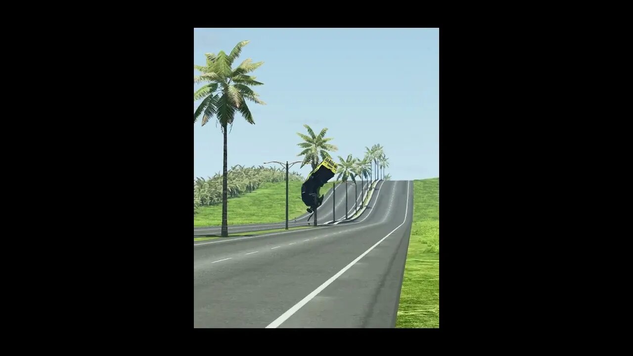 |MiniBeamNG/ Bus vs Bollards BeamNG.Drive