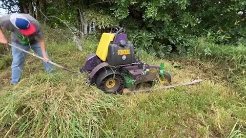 16 #### NOBODY would mow this NIGHTMARE of a yard for this KIND lady SO I DID FOR FREE!!! INSANE MAK