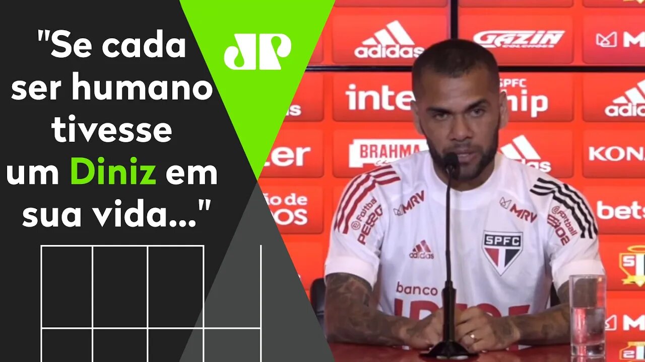 MANDOU MAL? Daniel Alves SE DECLARA a Diniz e é DETONADO!