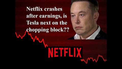 Why Netflix stock just crashed, is Tesla next??