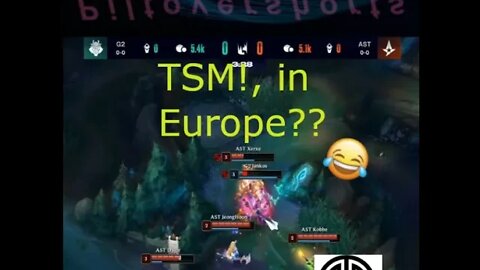 TSM Chants in Europe (LEC) #Shorts #leagueoflegends #LEC #leagueoflegends