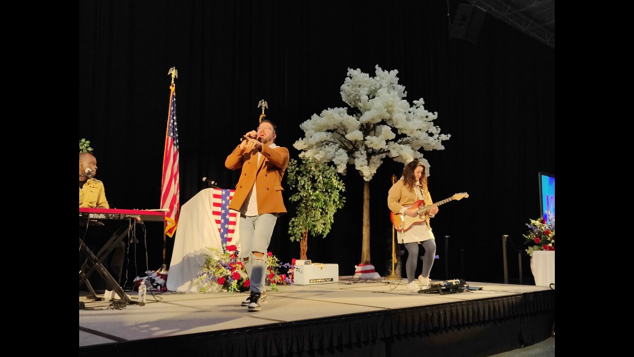 Danny Gokey lights up Doug Mastriano Rally in Manheim PA