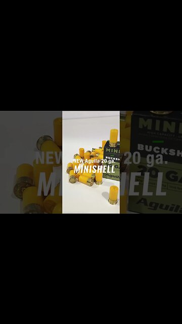 New Aguila 20 guage Minishell