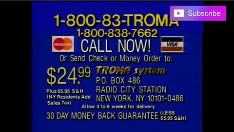 TROMA TRAILER TAPE [#troma #tromatrailers]