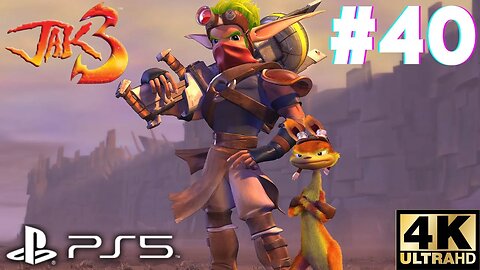 Jak 3 Mission #40: Turn Off Power Switch In The Sewers | PS5, PS4 | 4K (No Commentary Gaming)