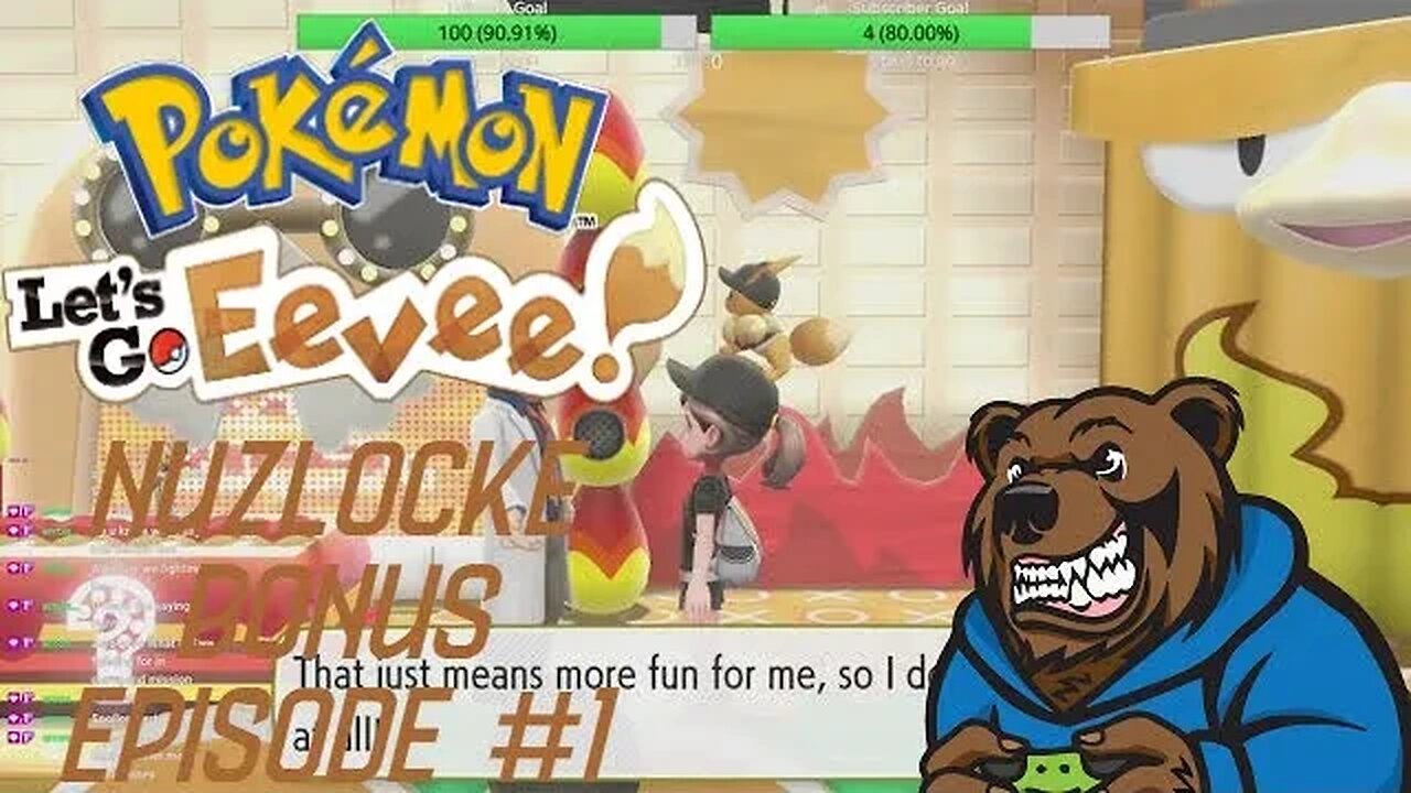 Kanto Gym Leader Rematches: Pokemon Let's Go Eevee Nuzlocke Bonus #1