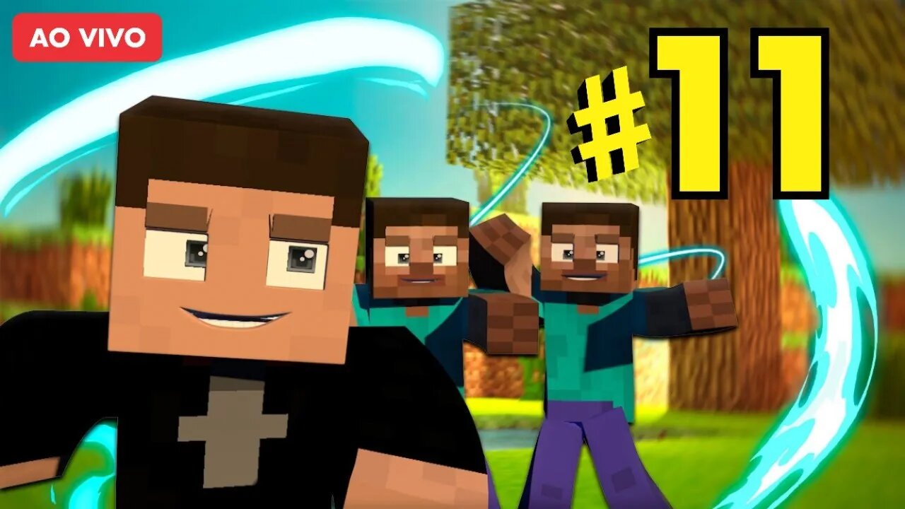 LIVE DE MINECRAFT COM OS INSCRITOS VEM JOGAR EVENTO #11