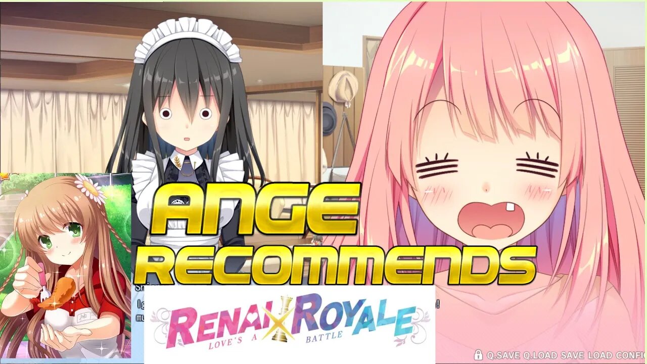 Visual Novel Review - Renai x Royale: Thirsty Harem Zaniness