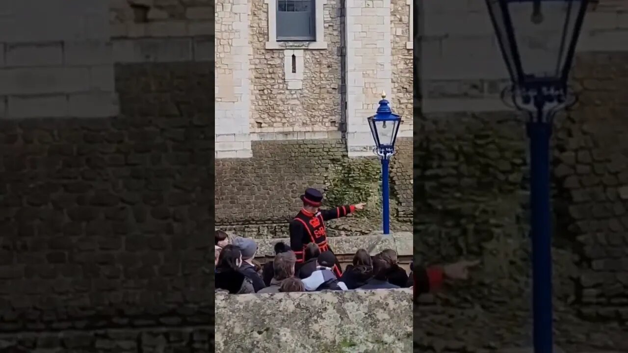 Yeomen warder talks about the raven master #toweroflondon