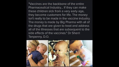 Vaxxed Children are Big Pharma Customers for Life