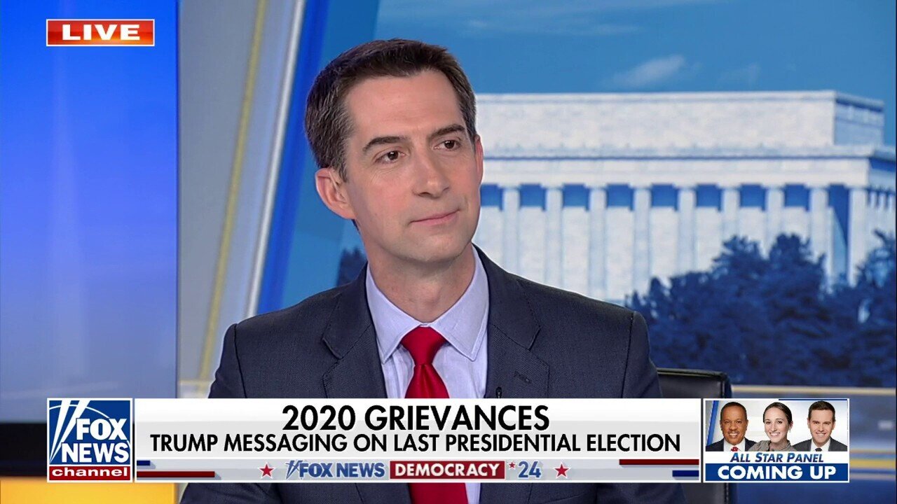 Sen. Tom Cotton: Biden Is Throwing Hail Mary's Even Before Memorial Day