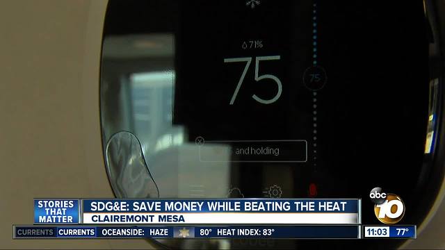 SDG&E: Save money but stay cool