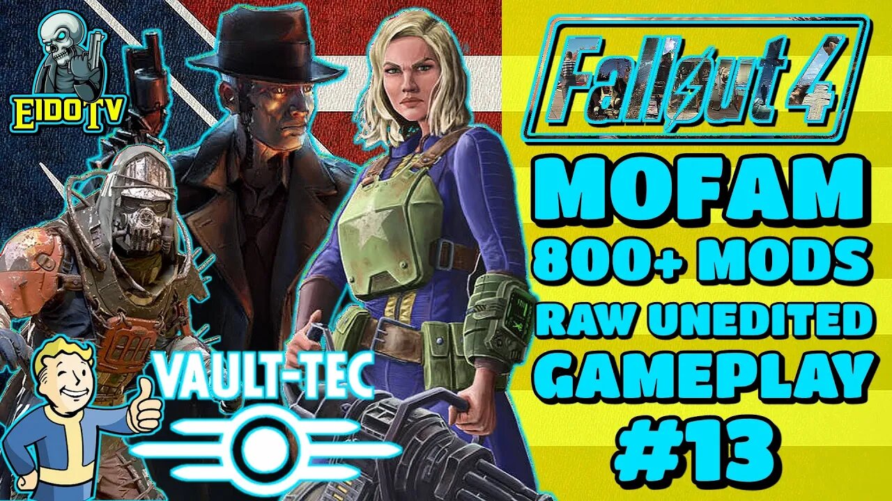 FO4 MOFAM+ Ep13 | Getting All 3 Companions + 2 Dogs