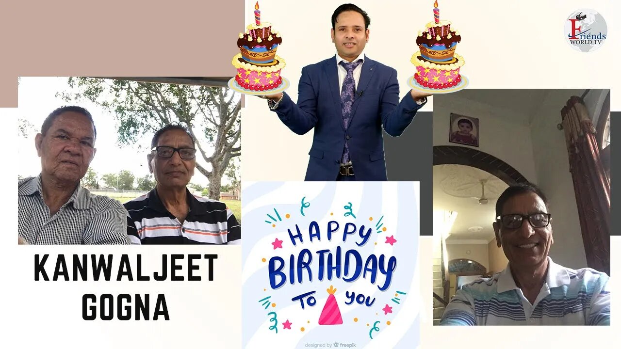 On this wonderful day, I wish you the best that life has to offer, Kanwaljeet Gogna Ji