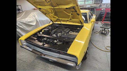 Don's 68 Charger body swap part 44