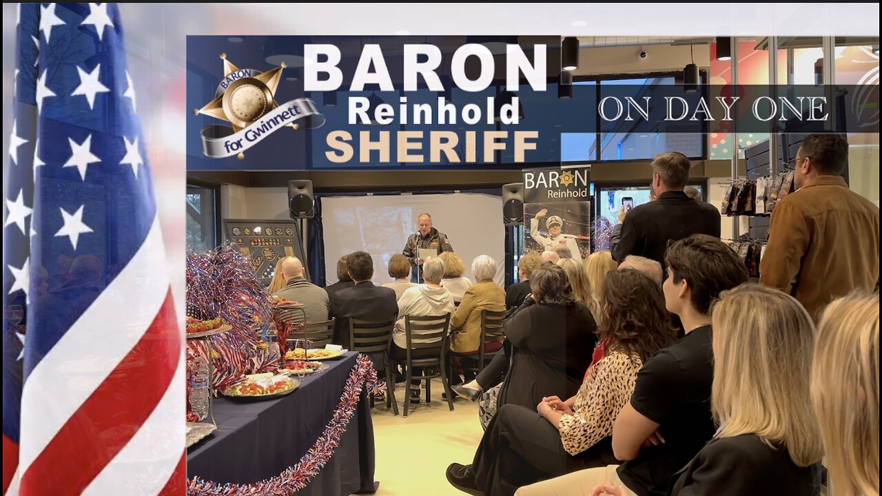 Baron Reinhold for Sheriff of Gwinnett- ON DAY ONE