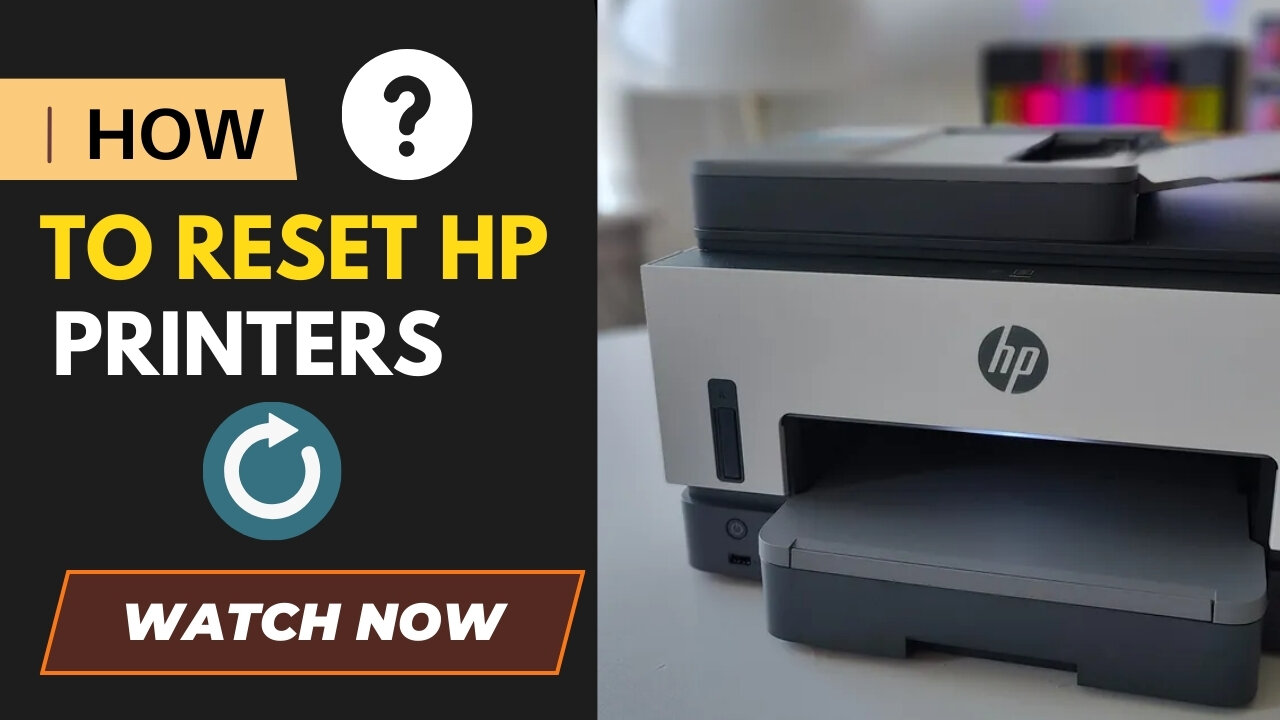 How To Reset Hp Printers