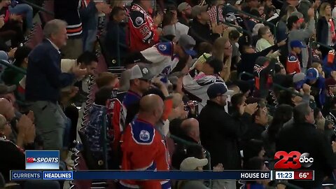 Condors drop game in OT to Reign