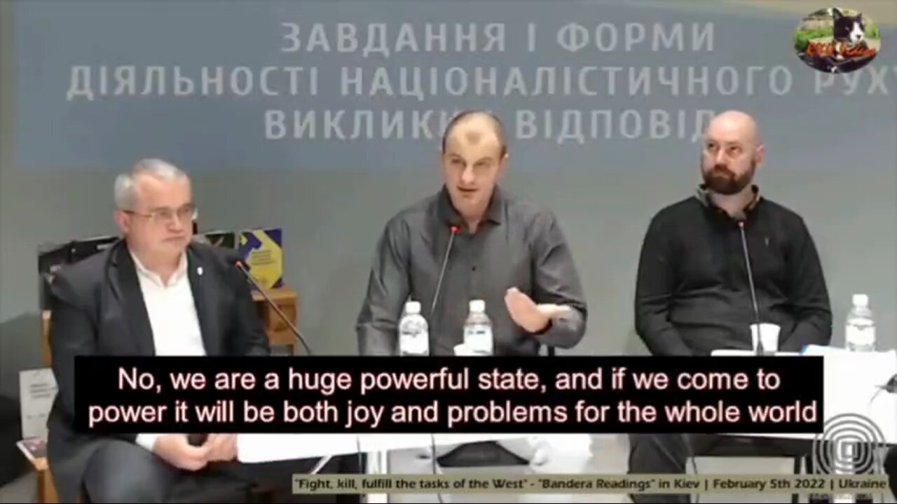 A nationalist leader talks about the effectiveness of nazis supported by the West in the 2014 coup