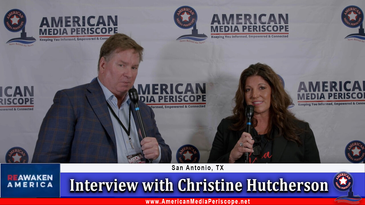 Watch James Grundvig Interview with Christine Hutcherson at the San Antonio Freedom Conference