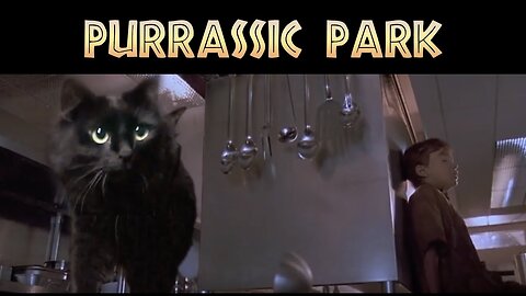 Jurassic Park but with a Cat