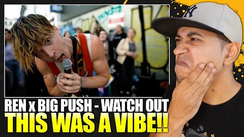 GOOD VIBES | The Big Push - Watch Out (Live Busking) Reaction