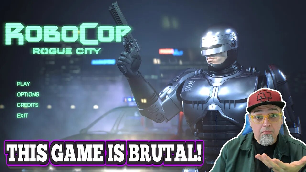 HOLY CRAP! RoboCop Rogue City Is BRUTAL! Madlittlepixel First Impressions!