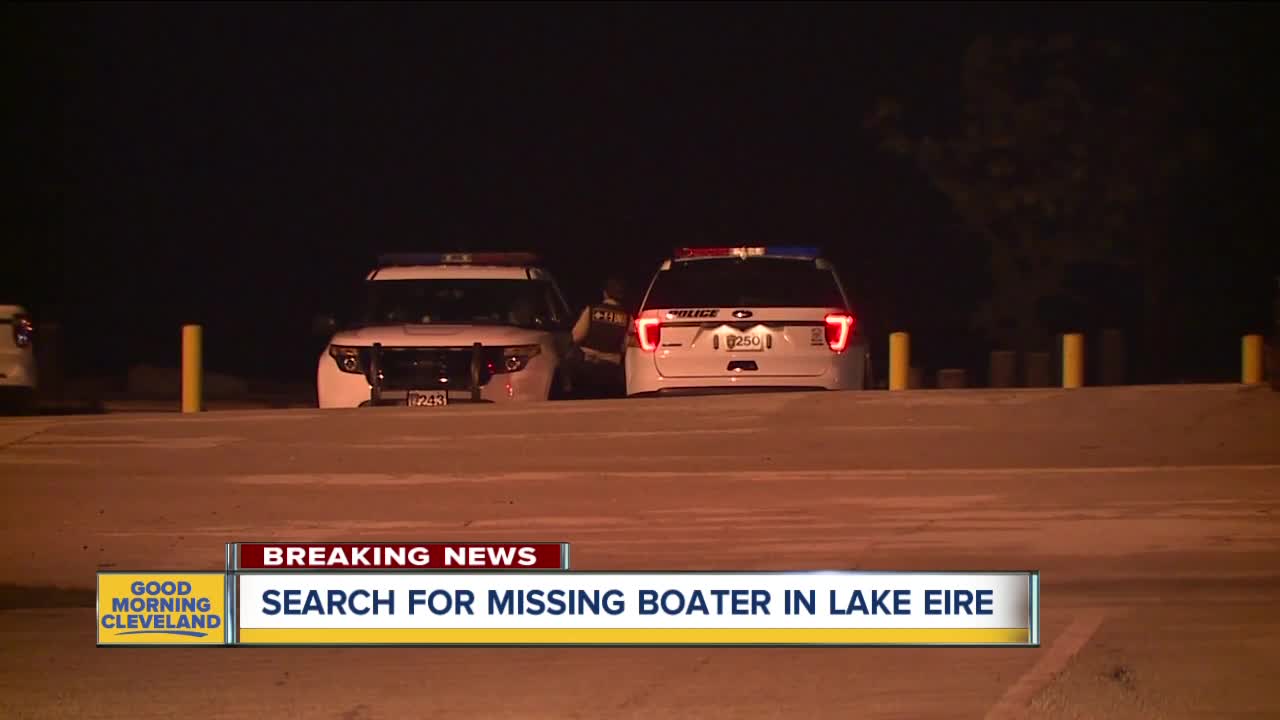 Coast Guard searching for missing boater in Lake Erie