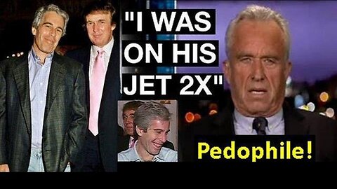 Pedophile Trump Picks Pedophile Faggot RFK Jr. To Make America 'Healthy' Again!