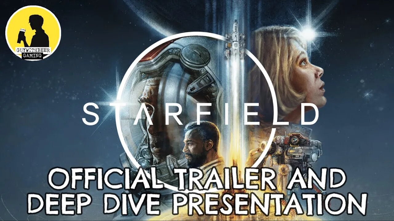 STARFIELD, OFFICIAL TRAILER AND DEEP DIVE PRESENTATION #starfield #trailer #gameplay #bethesda