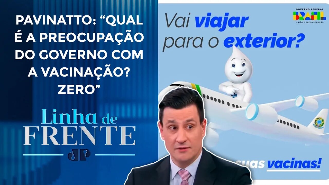 Governo Lula usa Zé Gotinha para provocar Bolsonaro I LINHA DE FRENTE