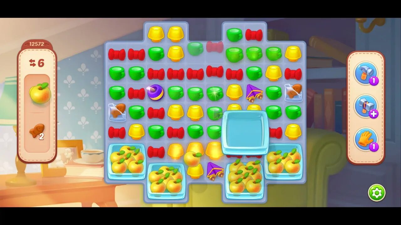 Playrix Homescapes Gameplay Walkthrough Level 12572