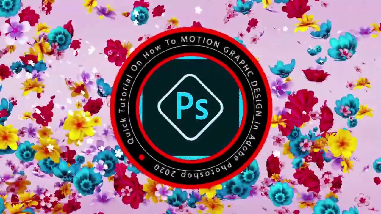 motion graphic design Adobe Photoshop 2020