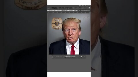 Trump Mug Shot for fun.