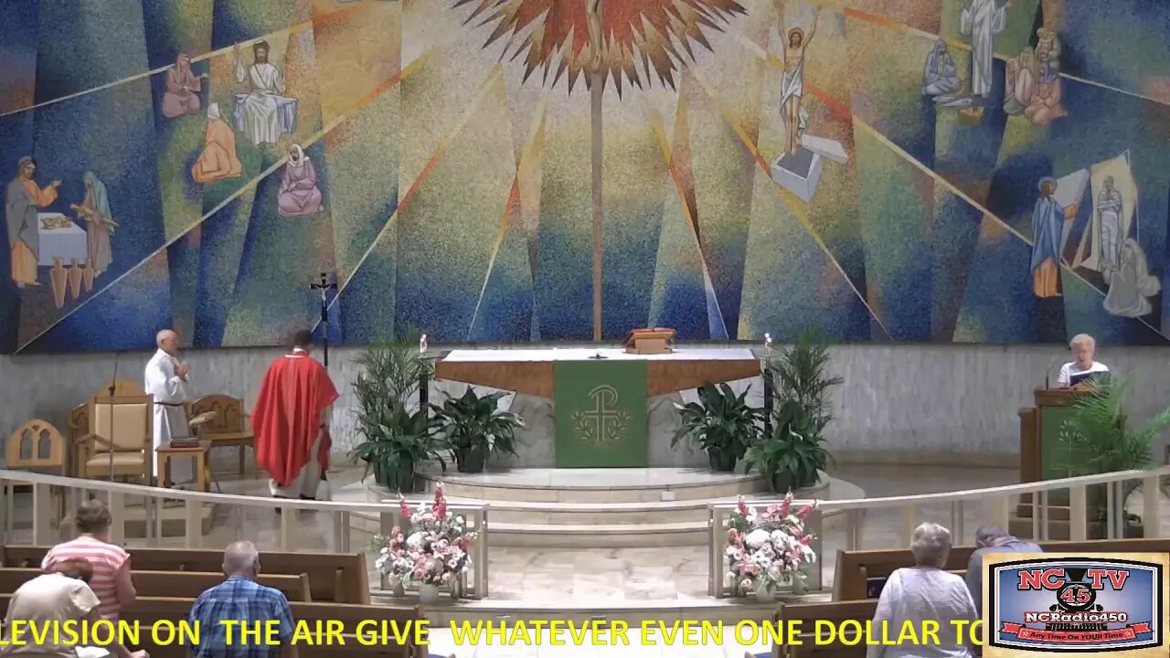 NCTV45 CATHOLIC MASS HOLY SPIRIT PARISH (ST VITUS) 9:00 AM MONDAY JULY 3 2023