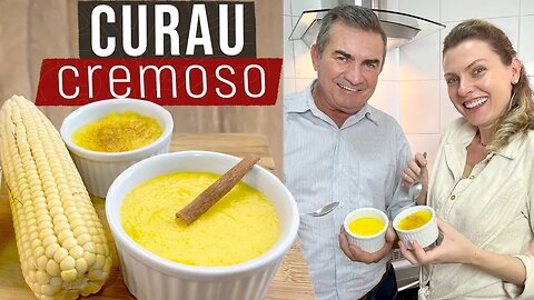 SÓ 3 INGREDIENTES - CURAU DE MILHO DA ROÇA