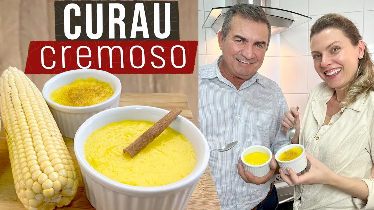 SÓ 3 INGREDIENTES - CURAU DE MILHO DA ROÇA