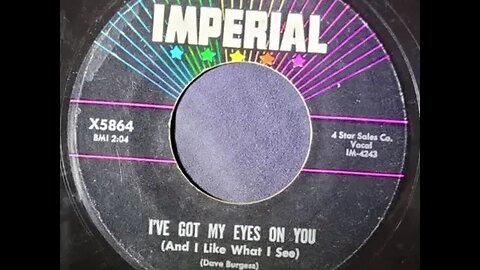 Rick Nelson - I've Got My Eyes on You (and I Like What I See)