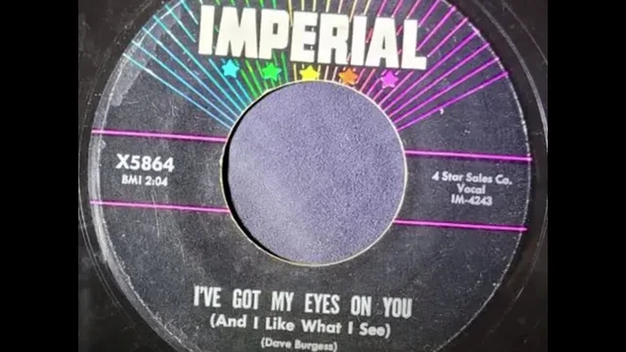 Rick Nelson - I've Got My Eyes on You (and I Like What I See)