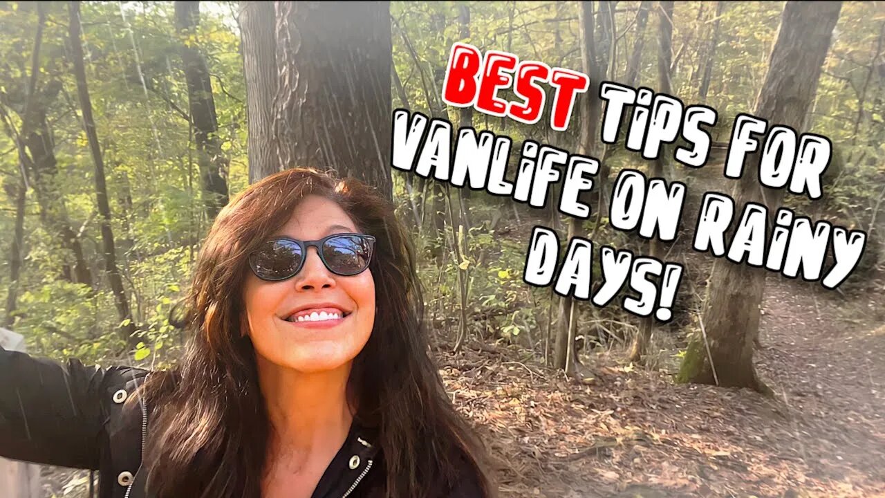 VanLife | Alone in the Woods & What Happens in My TINY VAN When it Rains?