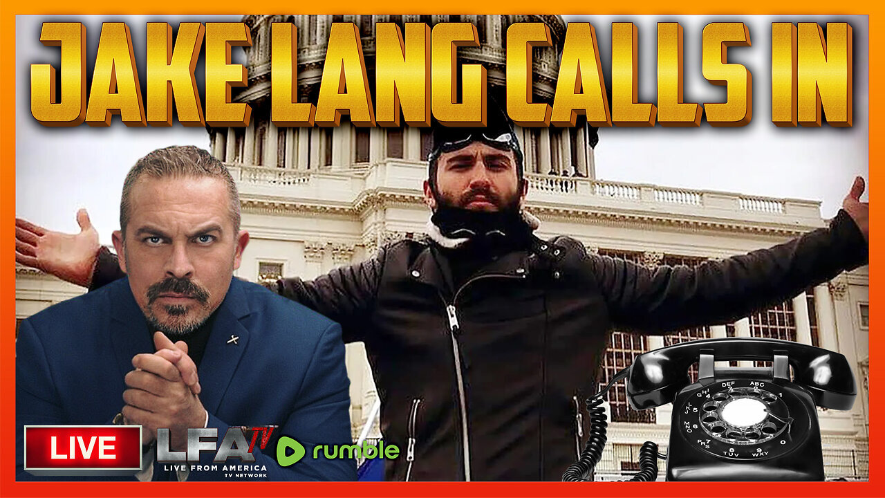 Live Call From The Gulag! J6 Political Prisoner Jake Lang