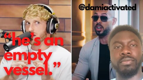 Andrew Tate Calls Logan Paul An Empty Vessel (Reaction)