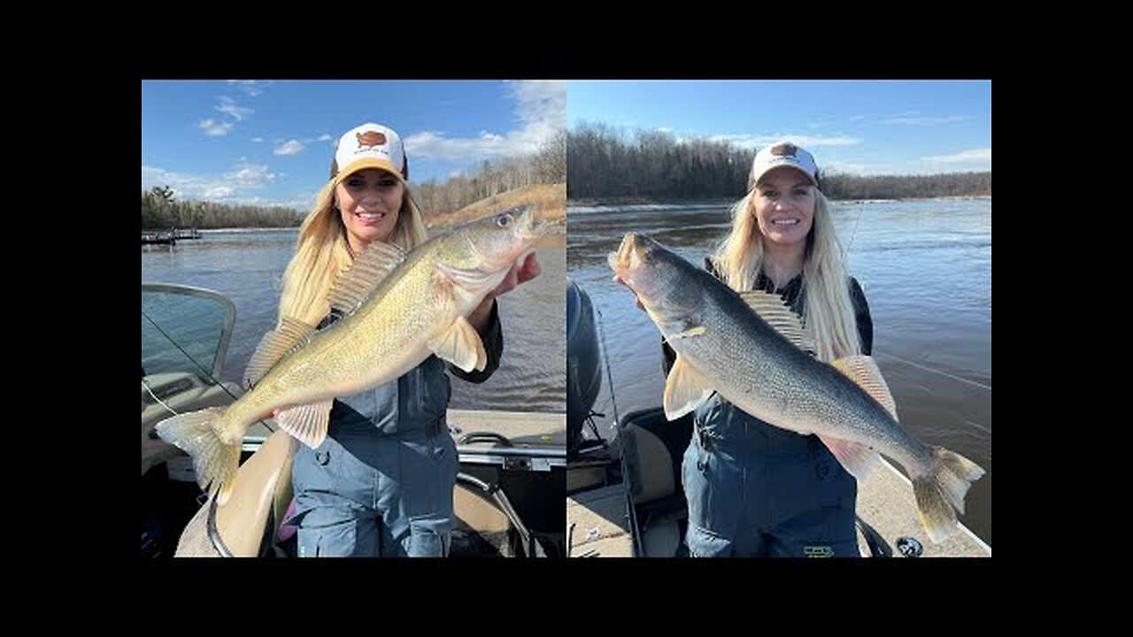 Spring River Walleye Fishing