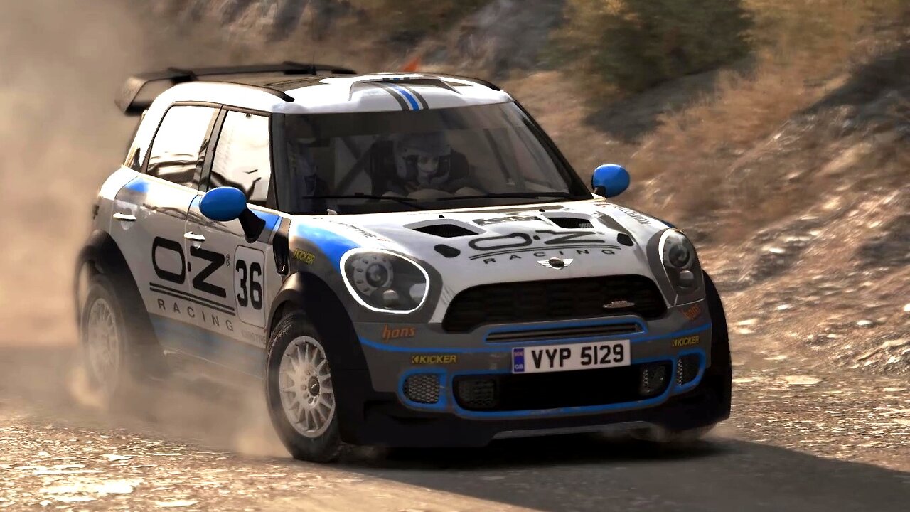 Mini Countryman , Koryfi Dafni ( Dirt Rally gameplay and replay )