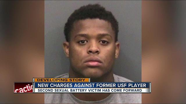 Deputies: USF football player LaDarrius Jackson charged in second sexual battery case