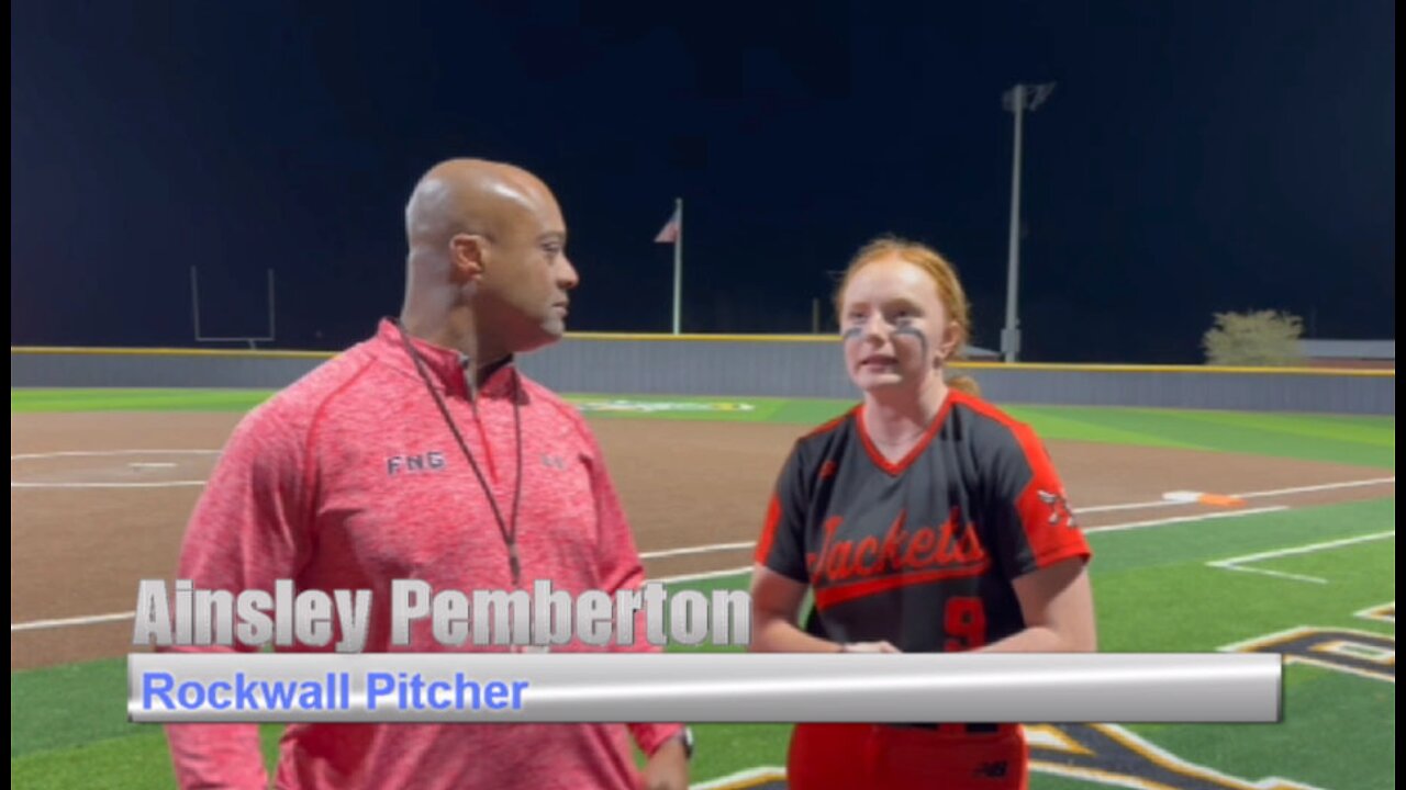 Rockwall Pitcher Ainsley Pemberton