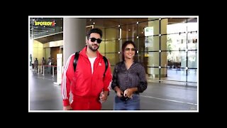 SPOTTED! Aly Goni- Jasmin Bhasin at the airport